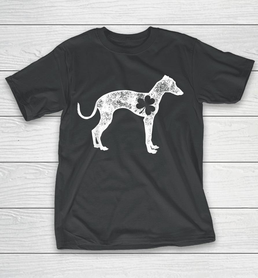 Italian Greyhound St Patrick's Day Shamrock Dog T-Shirt