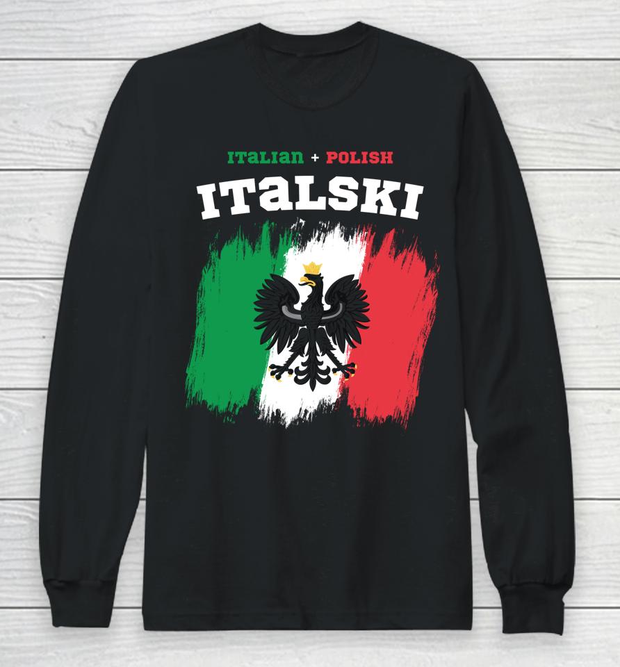 Italski The Italian Polish Hybrid Long Sleeve T-Shirt
