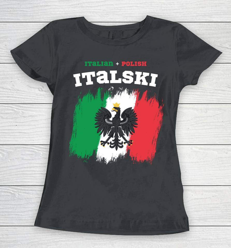 Italski The Italian Polish Hybrid Women T-Shirt