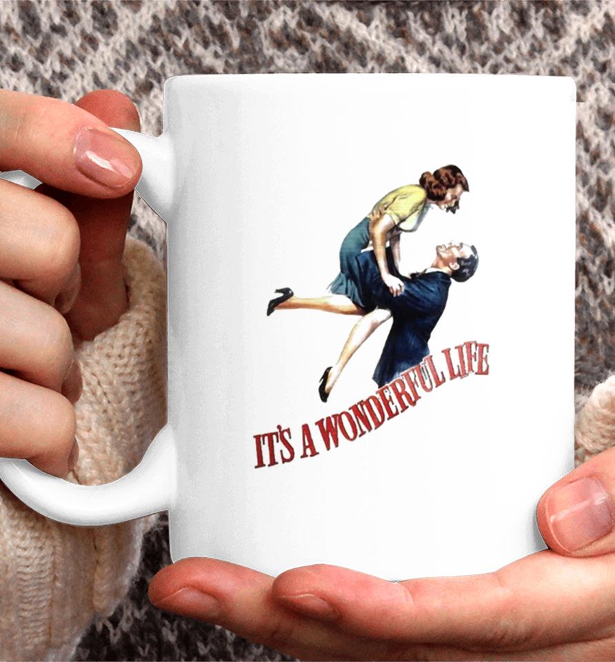 It’s A Wonderful Life From A Vintage 1946 Movie Poster Coffee Mug