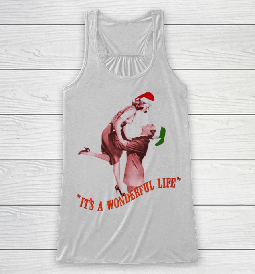 It’s A Wonderful Life With James Stewart And Donna Racerback Tank