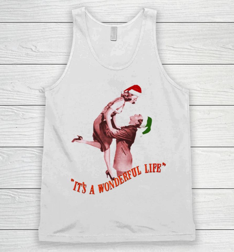 It’s A Wonderful Life With James Stewart And Donna Unisex Tank Top