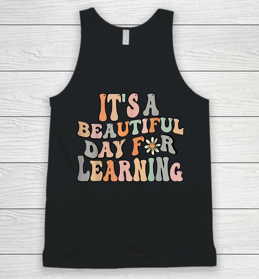 It's Beautiful Day For Learning Retro Unisex Tank Top
