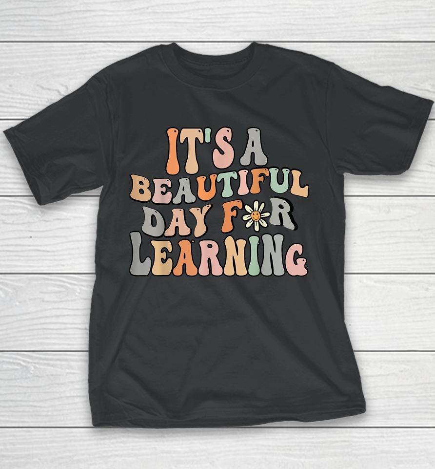It's Beautiful Day For Learning Retro Youth T-Shirt