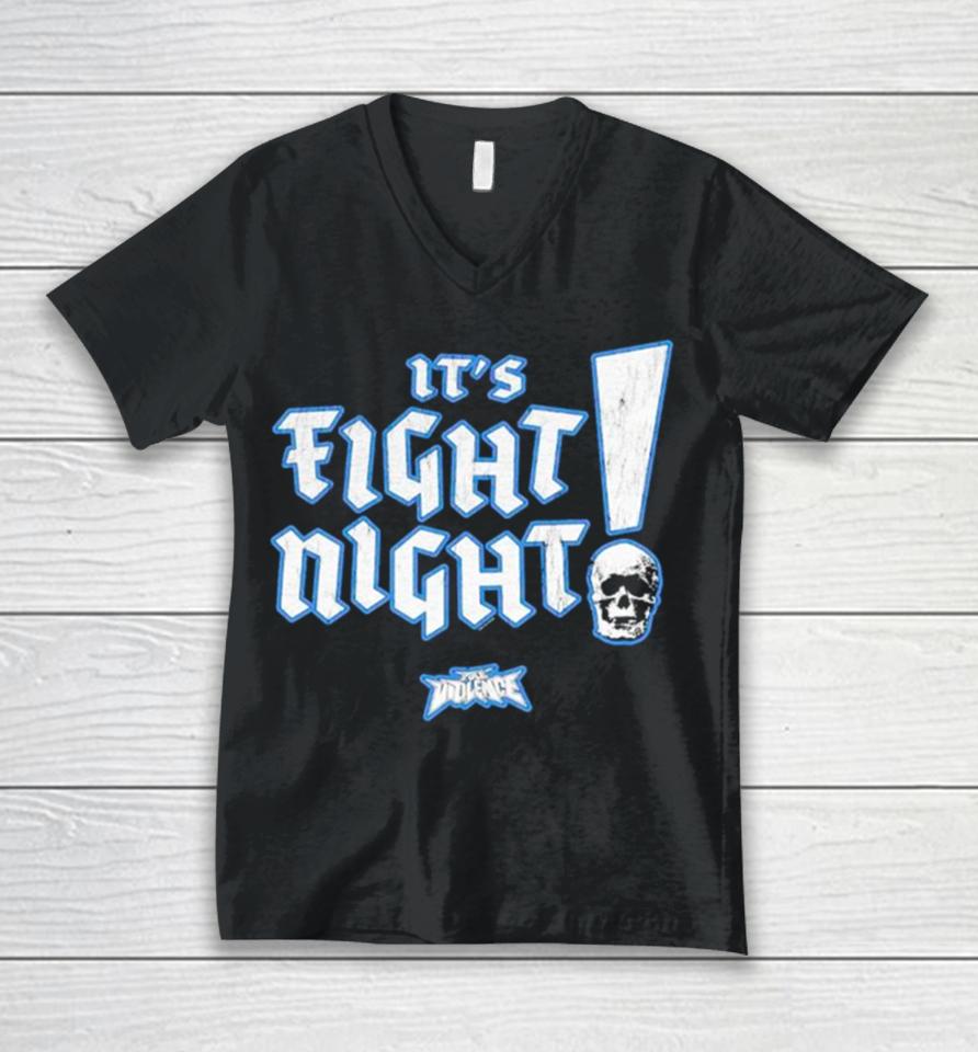 It’s Fight Night Classic Unisex V-Neck T-Shirt