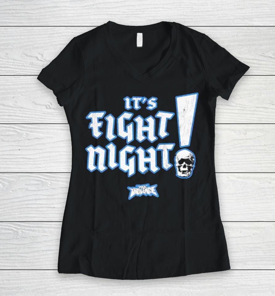 It’s Fight Night Classic Women V-Neck T-Shirt