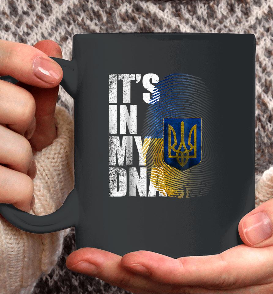 It's In My Dna Ukrainian Support Ukraine Coffee Mug