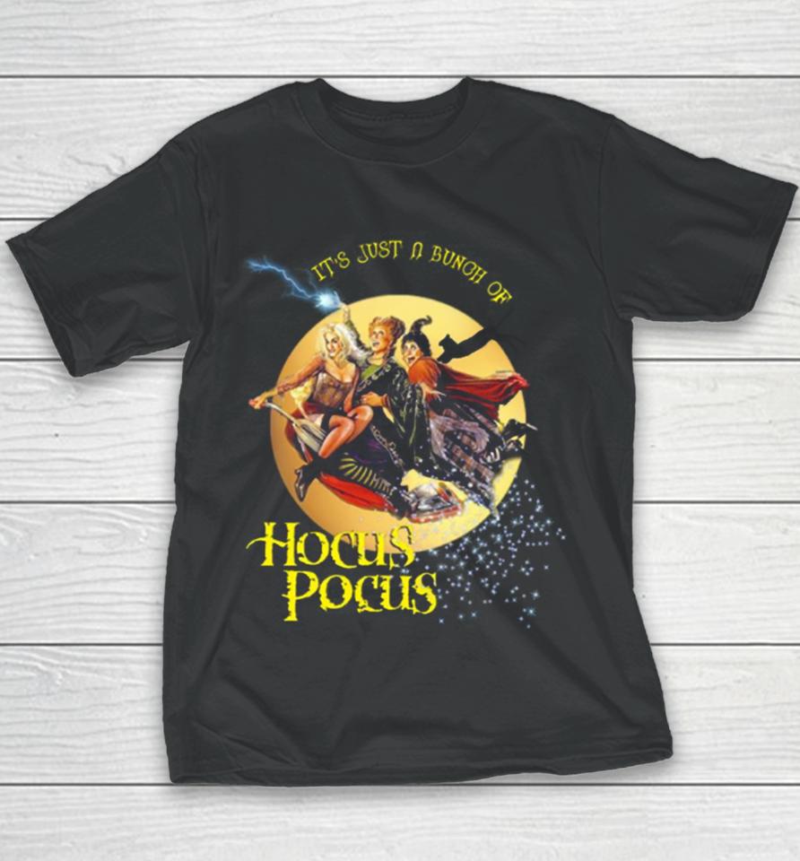 It’s Just A Bunch Of Hocus Pocus Iconic Halloween Youth T-Shirt