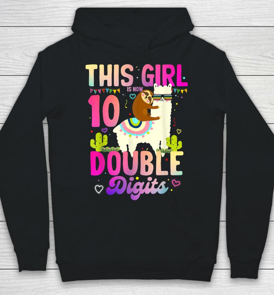It's My 10Th Birthday T-Shirt This Girl Is Now 10 Years Old Hoodie
