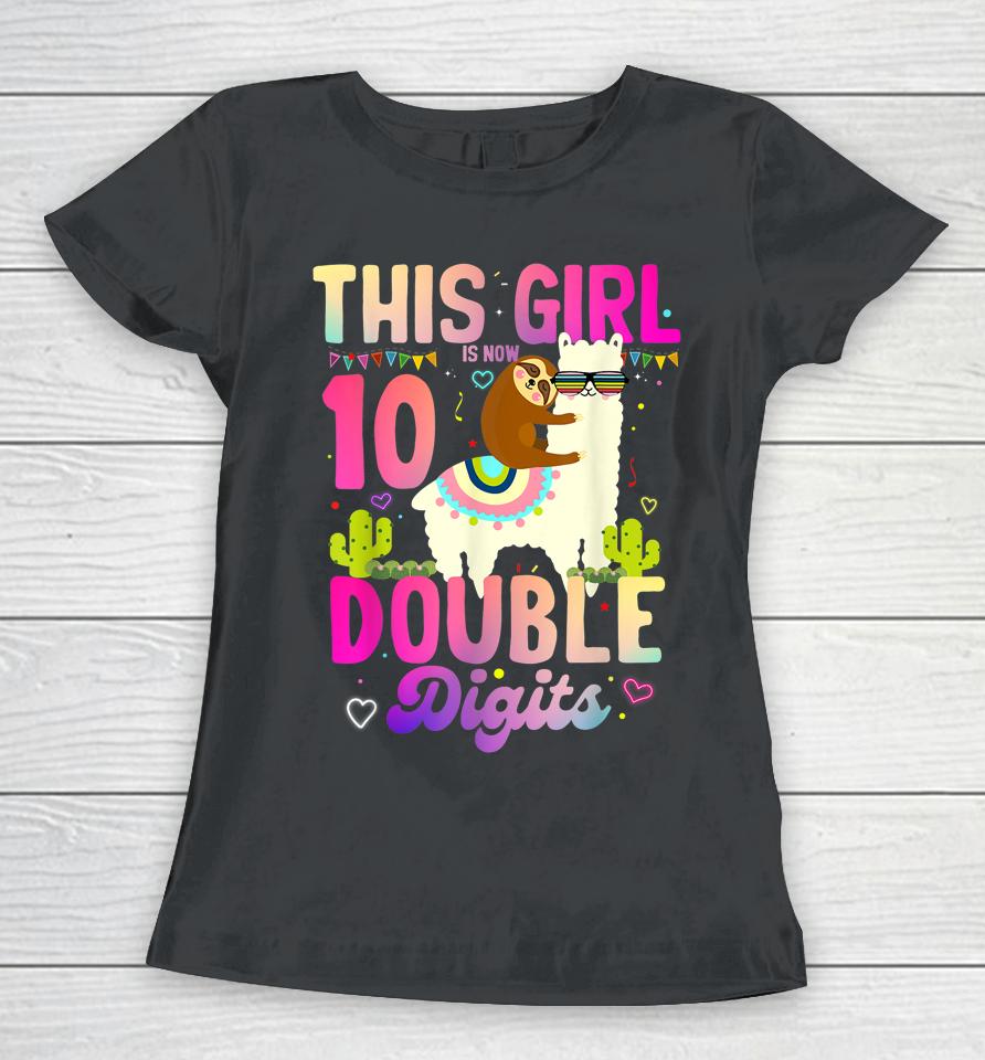 It's My 10Th Birthday T-Shirt This Girl Is Now 10 Years Old Women T-Shirt