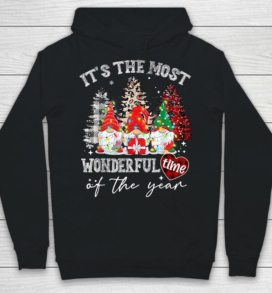 It's The Most Wonderful Time Of The Year Gnome Christams Hoodie