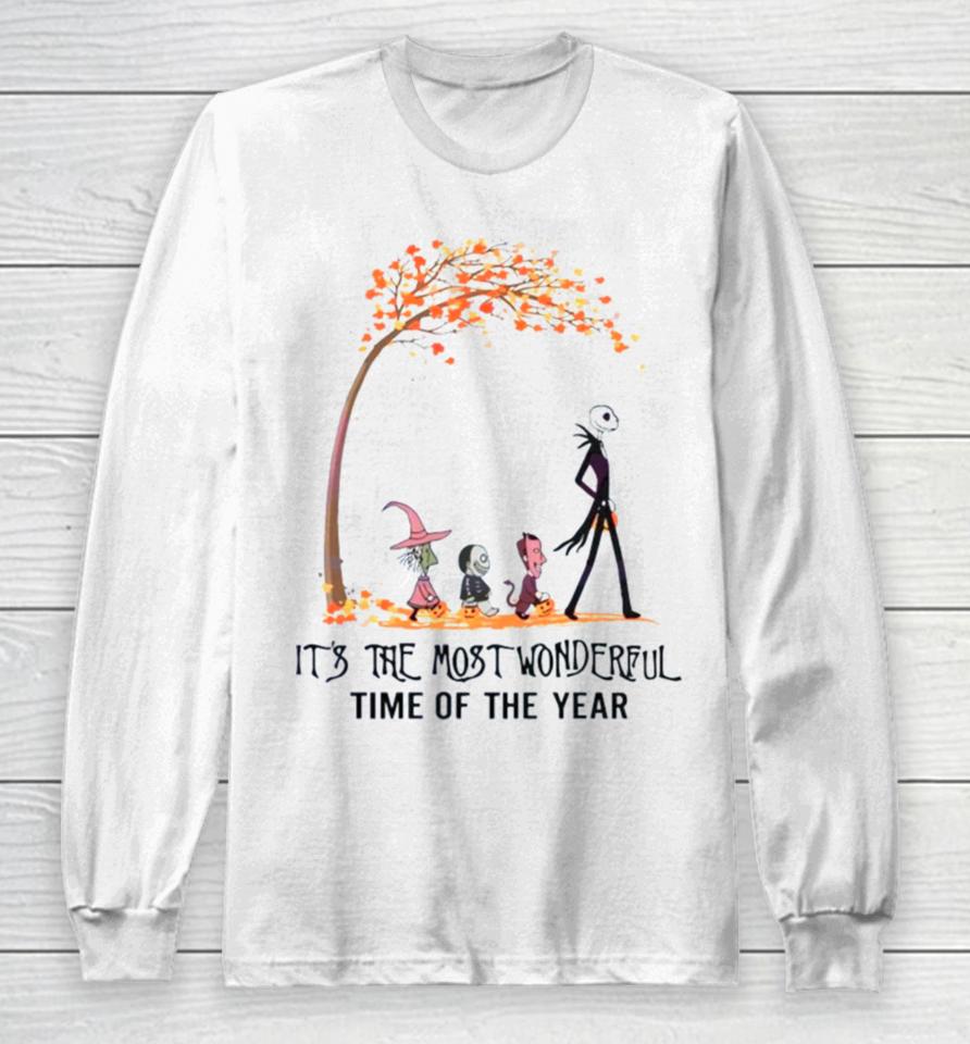 It’s The Most Wonderful Time Of The Year Horror Characters Halloween 2023 Long Sleeve T-Shirt