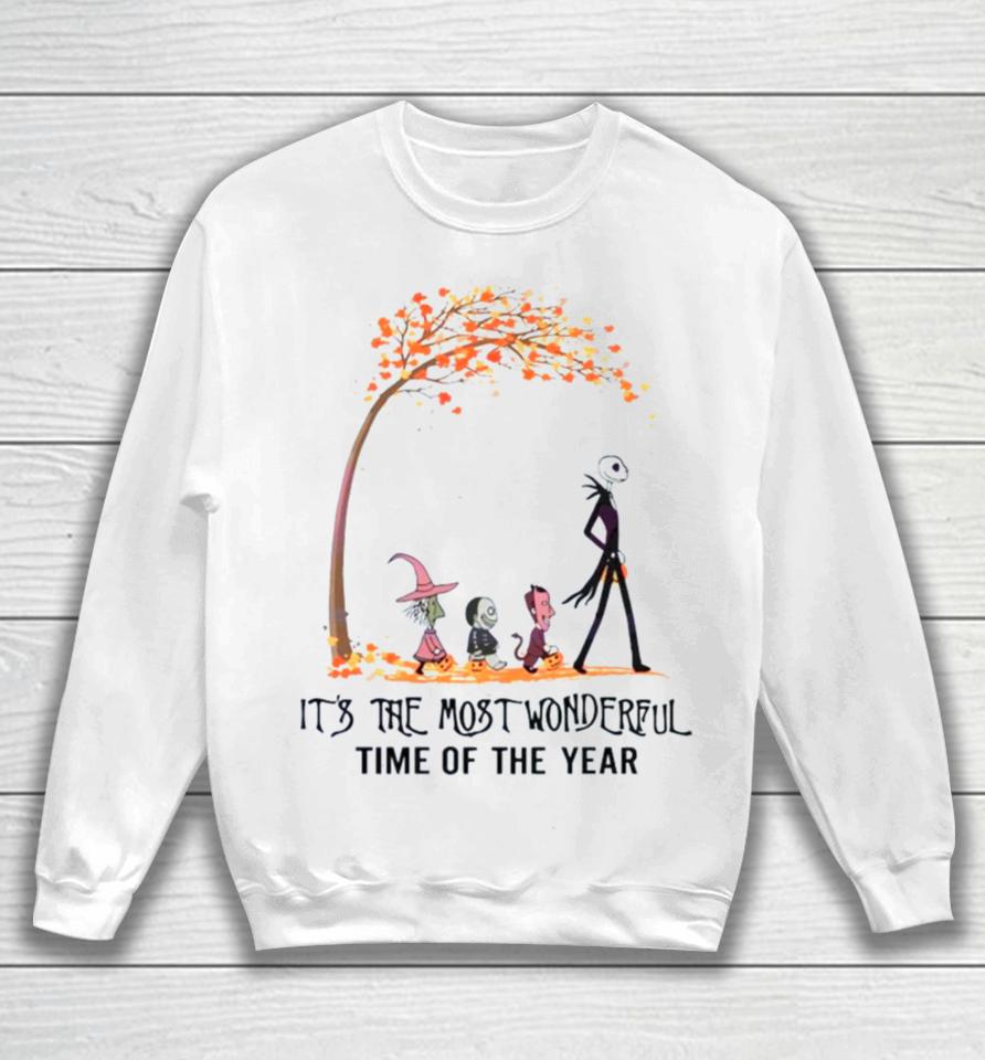 It’s The Most Wonderful Time Of The Year Horror Characters Halloween 2023 Sweatshirt