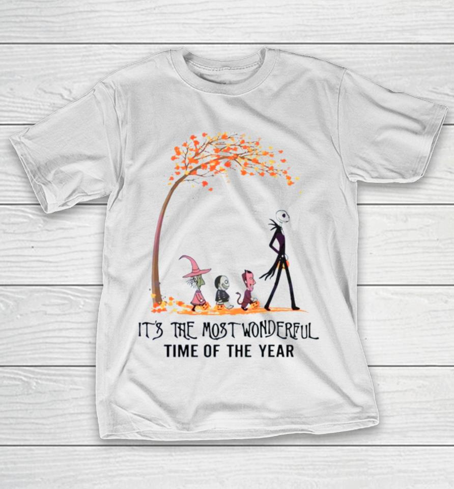 It’s The Most Wonderful Time Of The Year Horror Characters Halloween 2023 T-Shirt