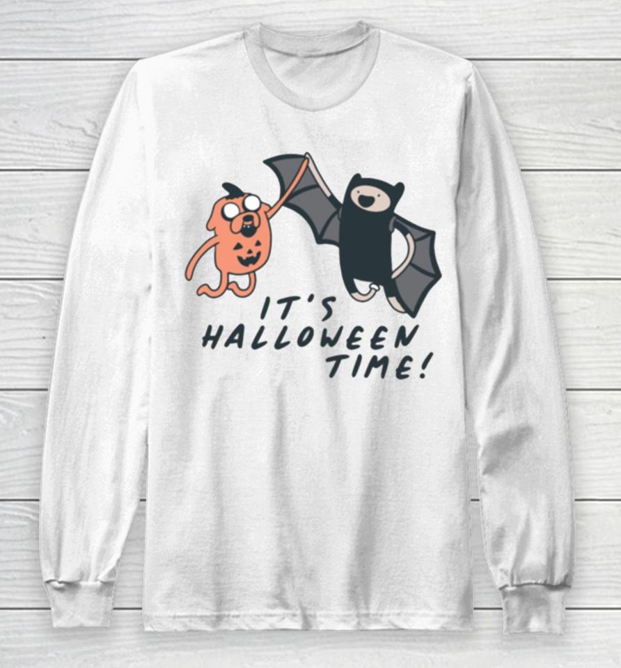 It’s Time Adventure Time Graphic Halloween Long Sleeve T-Shirt