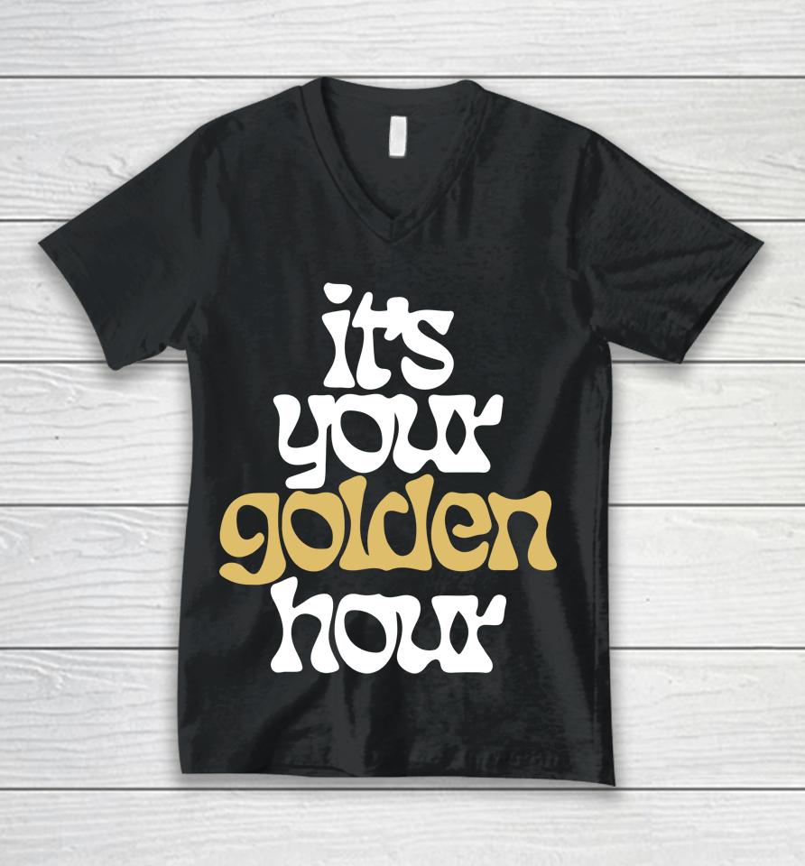 It's Your Golden Hour Unisex V-Neck T-Shirt