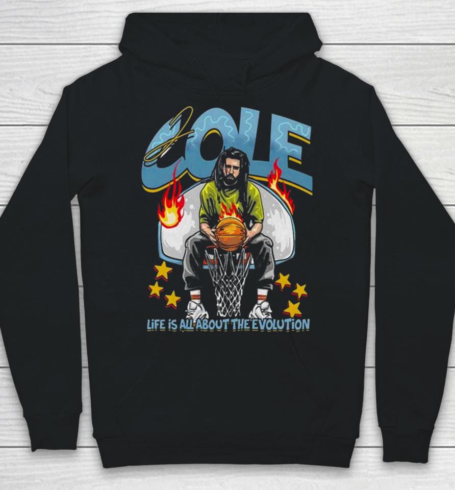 J. Cole Life Is All About The Evolution Graphic Hoodie