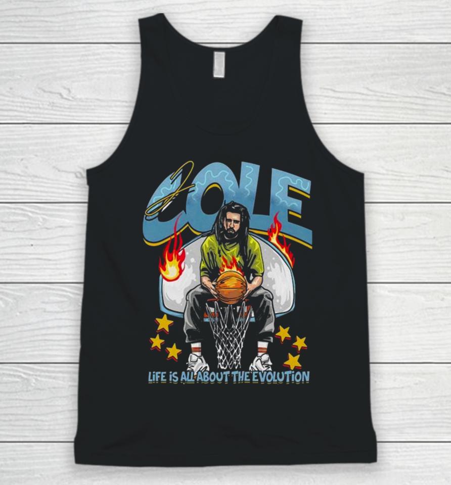 J. Cole Life Is All About The Evolution Graphic Unisex Tank Top