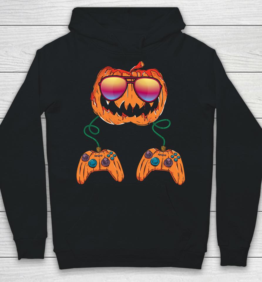 Jack O Lantern Gamer Halloween Hoodie