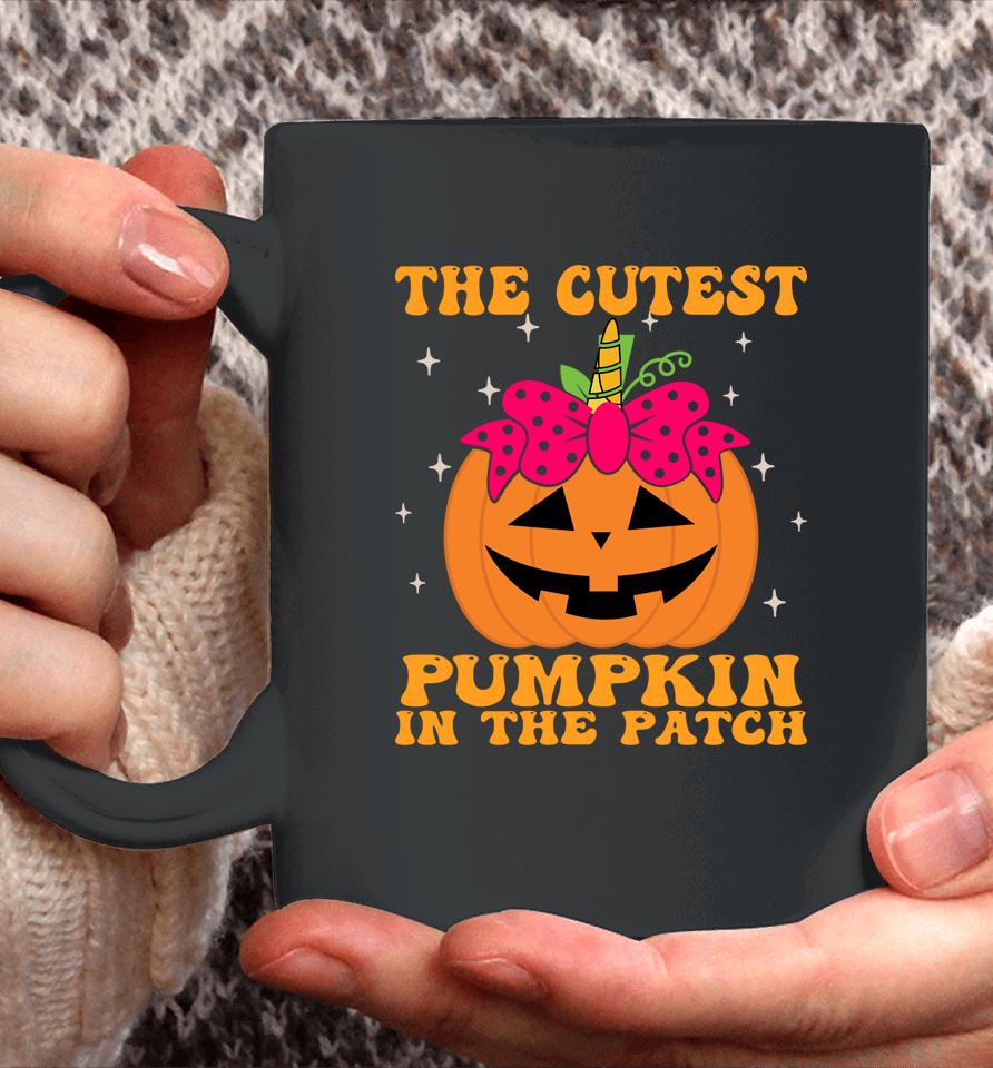 Jack O' Lantern Halloween Pumpkin Unicorn Coffee Mug