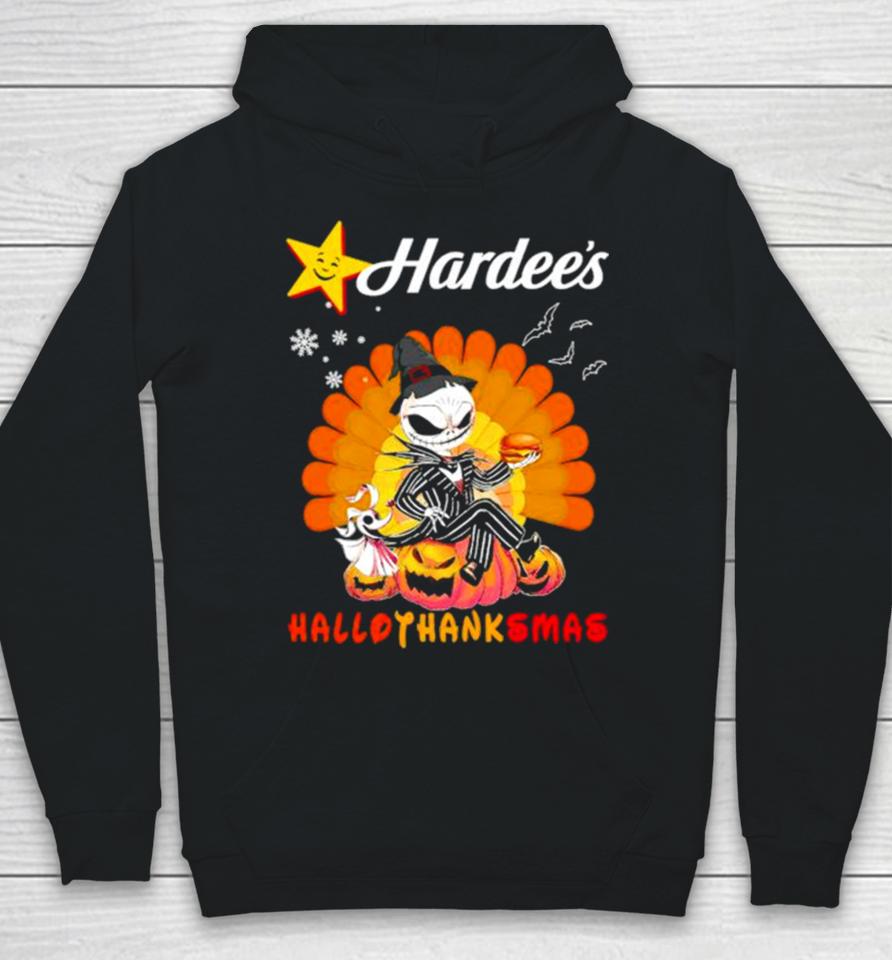 Jack Skellington Hardee’s Hallothanksmas Halloween Hoodie