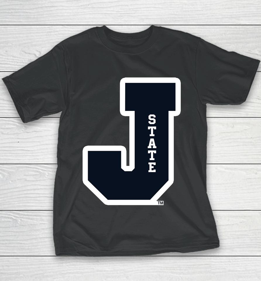 Jackson State Tigers J State Letterman Youth T-Shirt