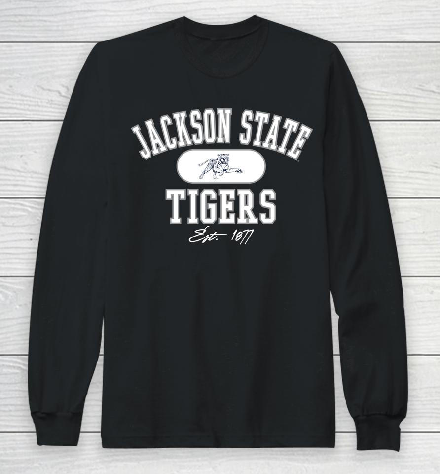 Jackson State Tigers Varsity Logo Long Sleeve T-Shirt
