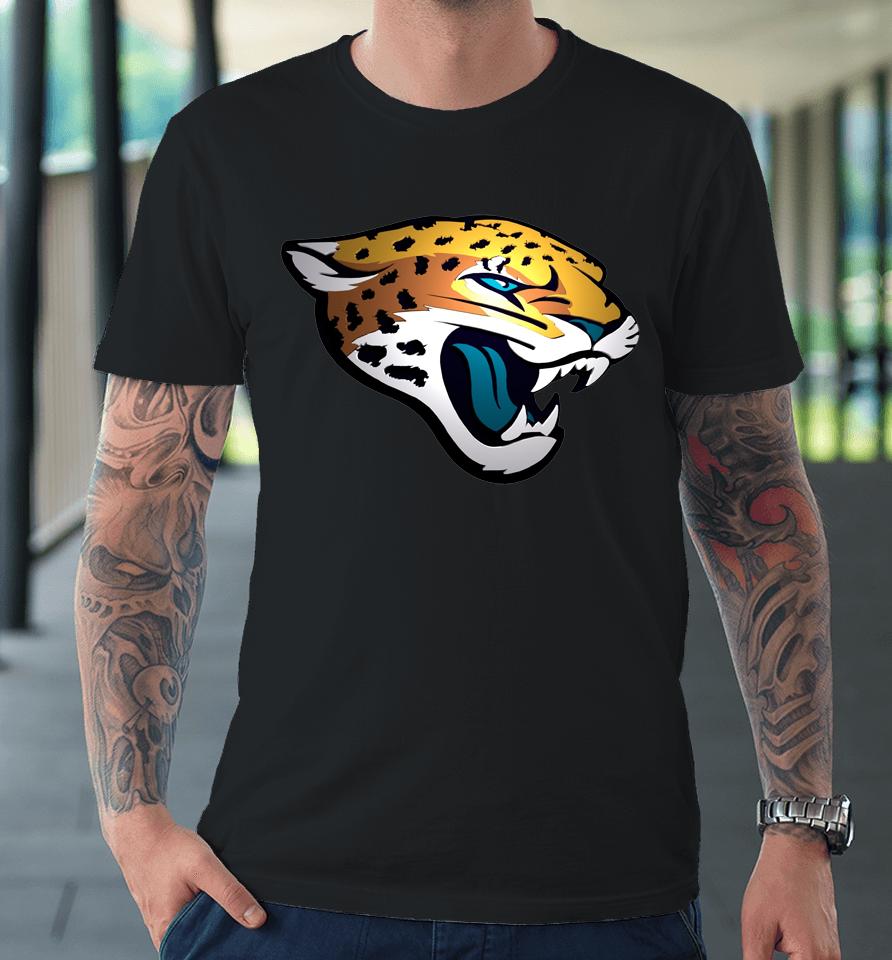 Jacksonville Jaguars Fanatics Branded Black Big And Tall Primary Team Logo Premium T-Shirt