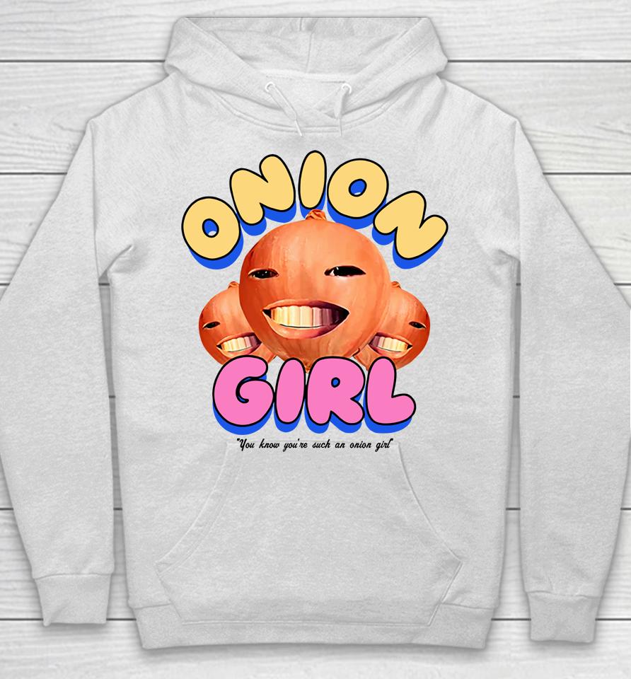 Jacob Collier Merch Onion Girl You Know You're Such An Onion Girl Hoodie
