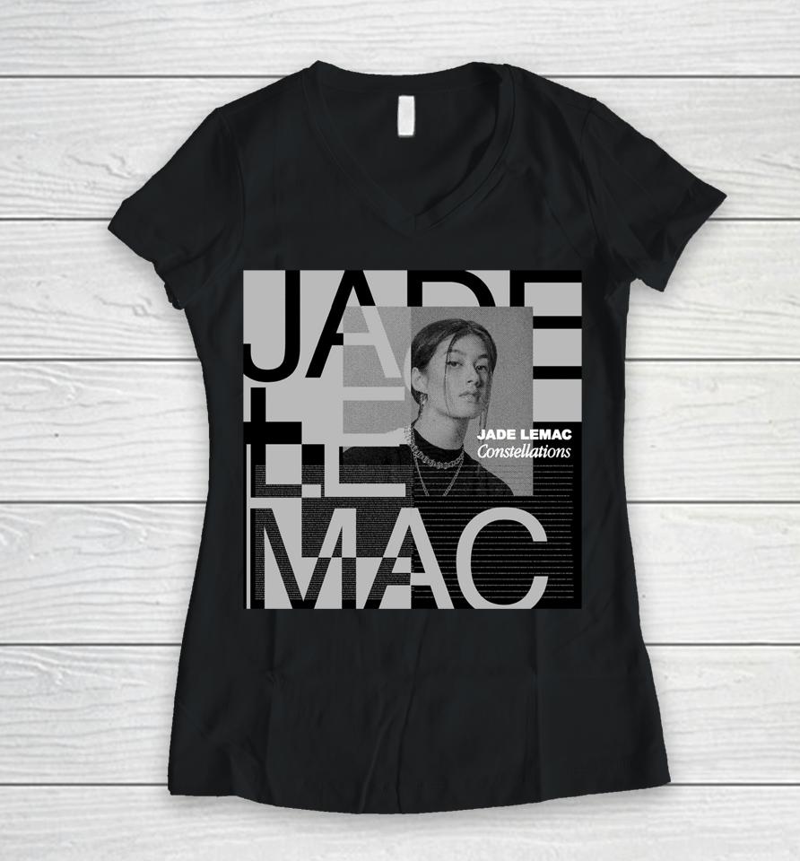 Jade Lemac Artwork Women V-Neck T-Shirt