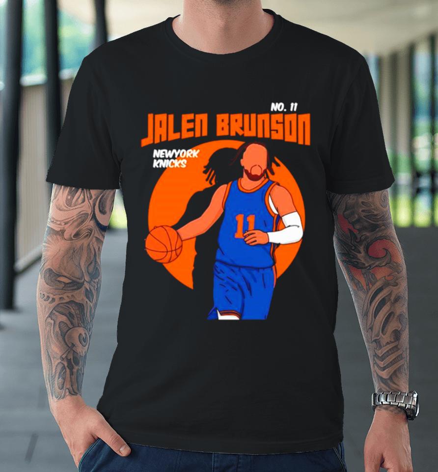 Jalen Brunson Basketball Player Nba New York Knicks Premium T-Shirt