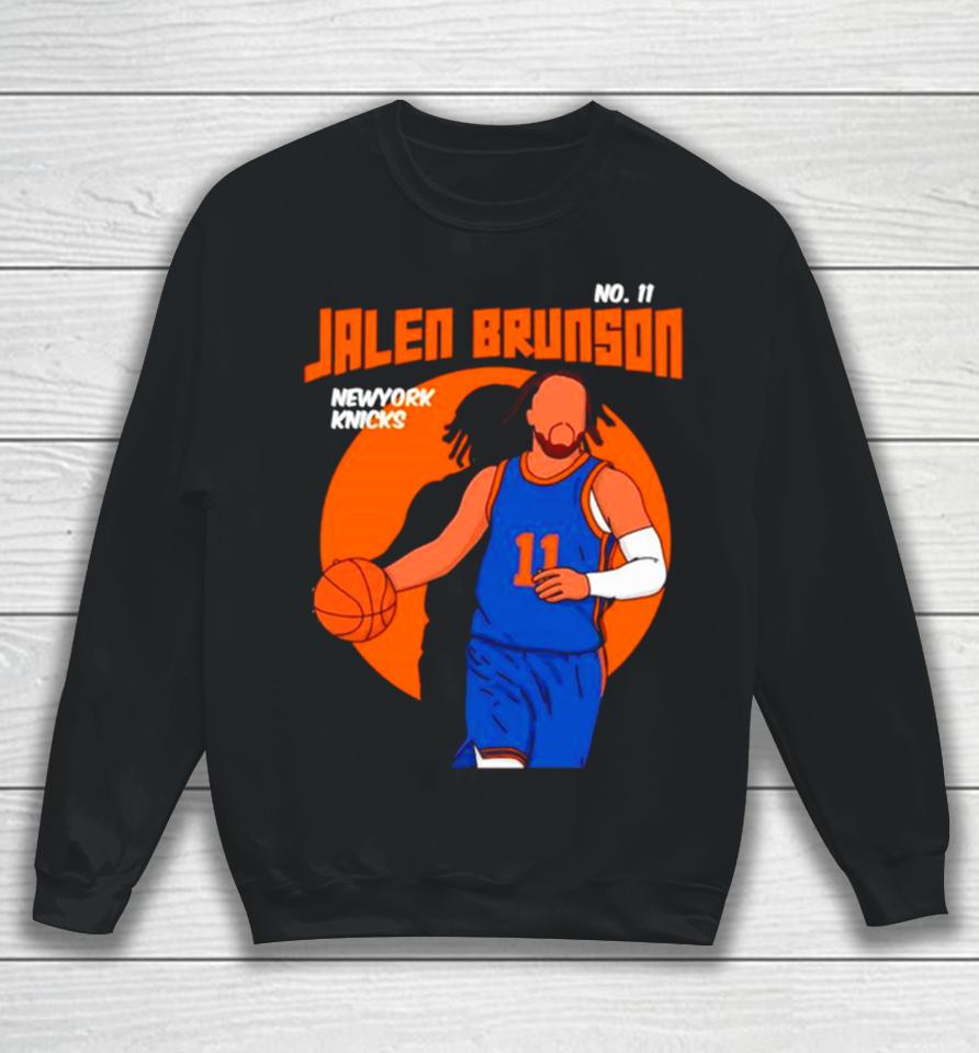 Jalen Brunson Basketball Player Nba New York Knicks Sweatshirt