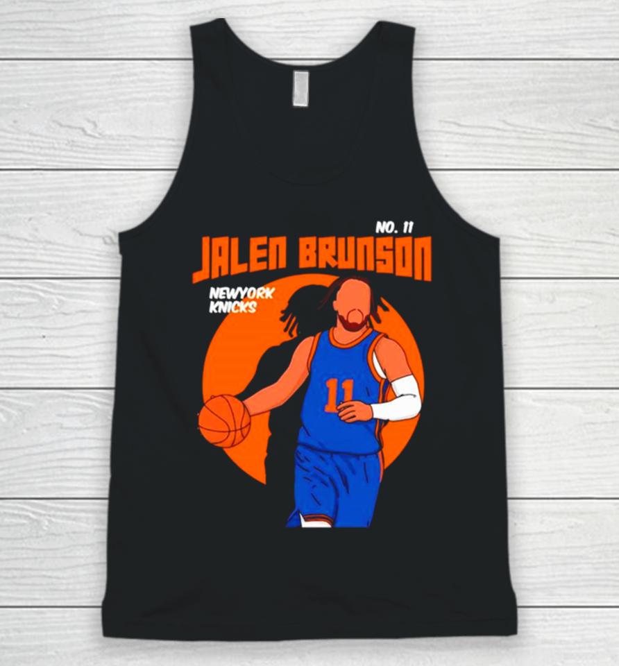 Jalen Brunson Basketball Player Nba New York Knicks Unisex Tank Top