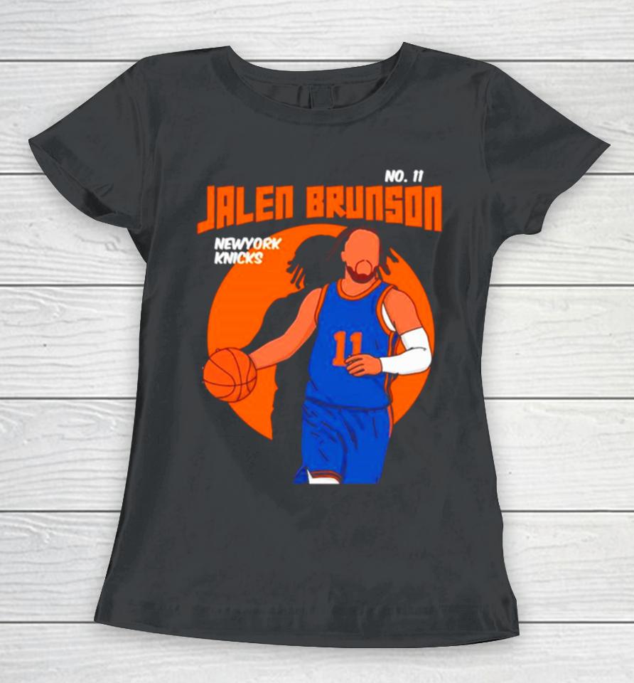 Jalen Brunson Basketball Player Nba New York Knicks Women T-Shirt