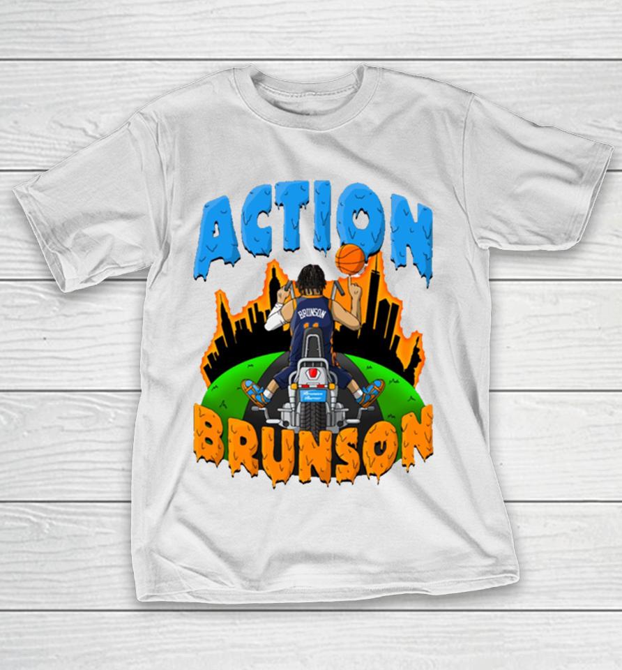 Jalen Brunson New York Knicks Basketball T-Shirt