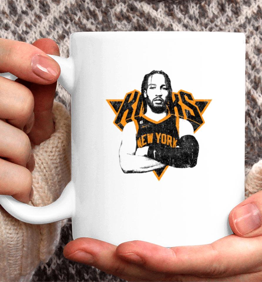 Jalen Brunson Variant Basketball Coffee Mug