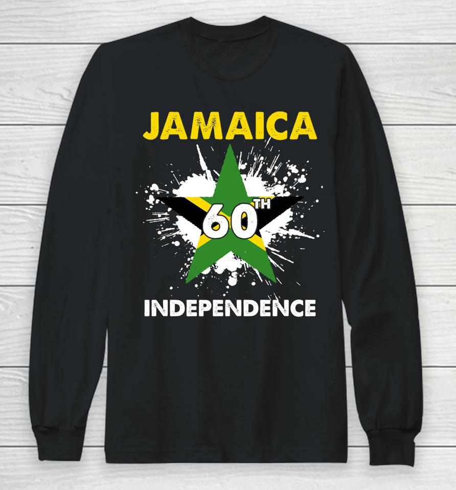 Jamaica 60Th Celebration Independence Day 2022 Jamaican Long Sleeve T-Shirt