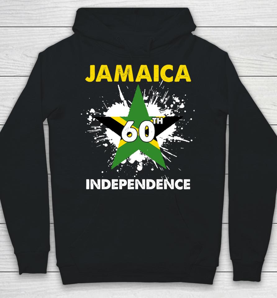 Jamaica 60Th Celebration Independence Day 2022 Jamaican Hoodie