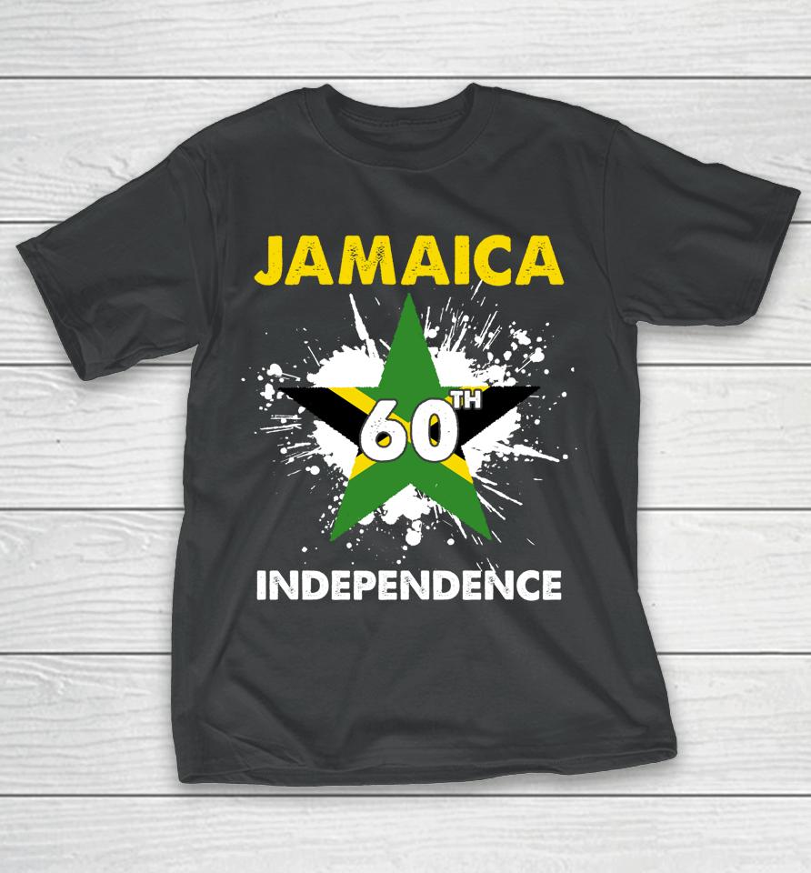 Jamaica 60Th Celebration Independence Day 2022 Jamaican T-Shirt