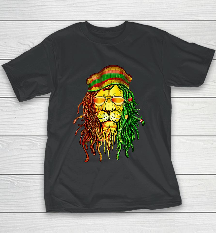 Jamaican Lion Reggae Music Youth T-Shirt