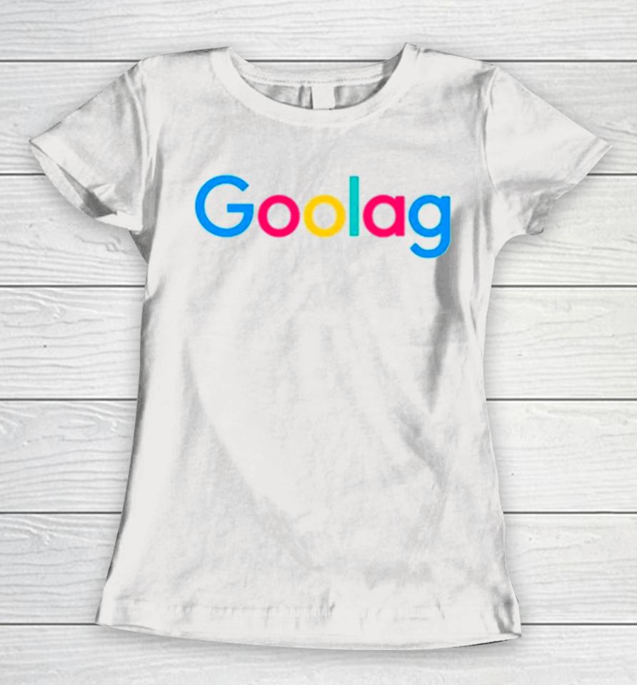 James Damore Wearing Goolag Women T-Shirt