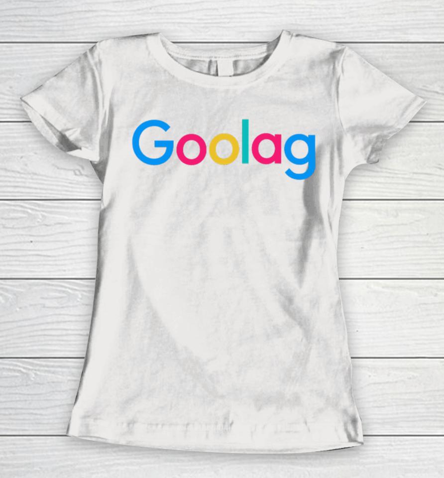 James Damore Wearing Goolag Women T-Shirt