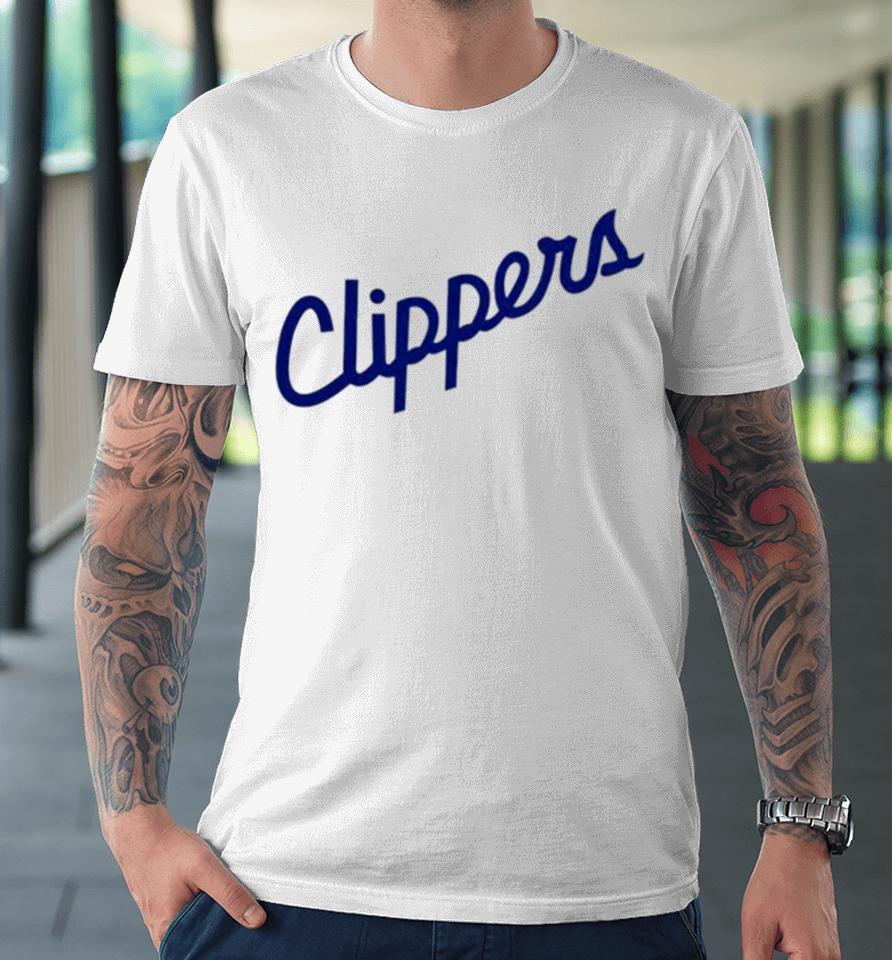 James Harden Clippers Logo Premium T-Shirt