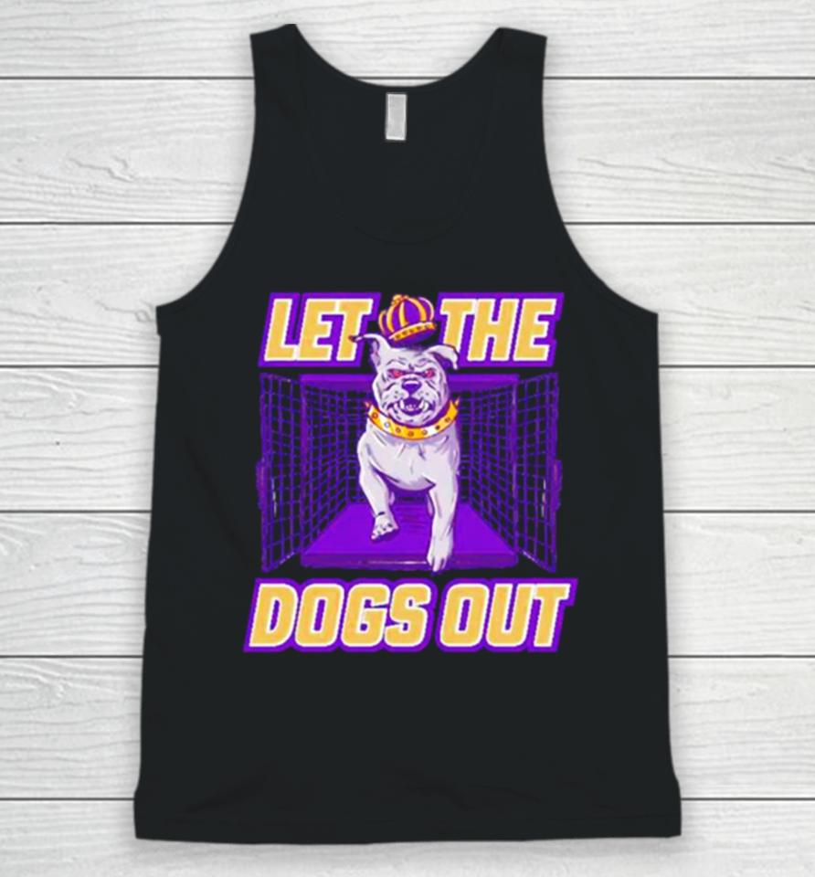 James Madison University Let The Dogs Out Unisex Tank Top