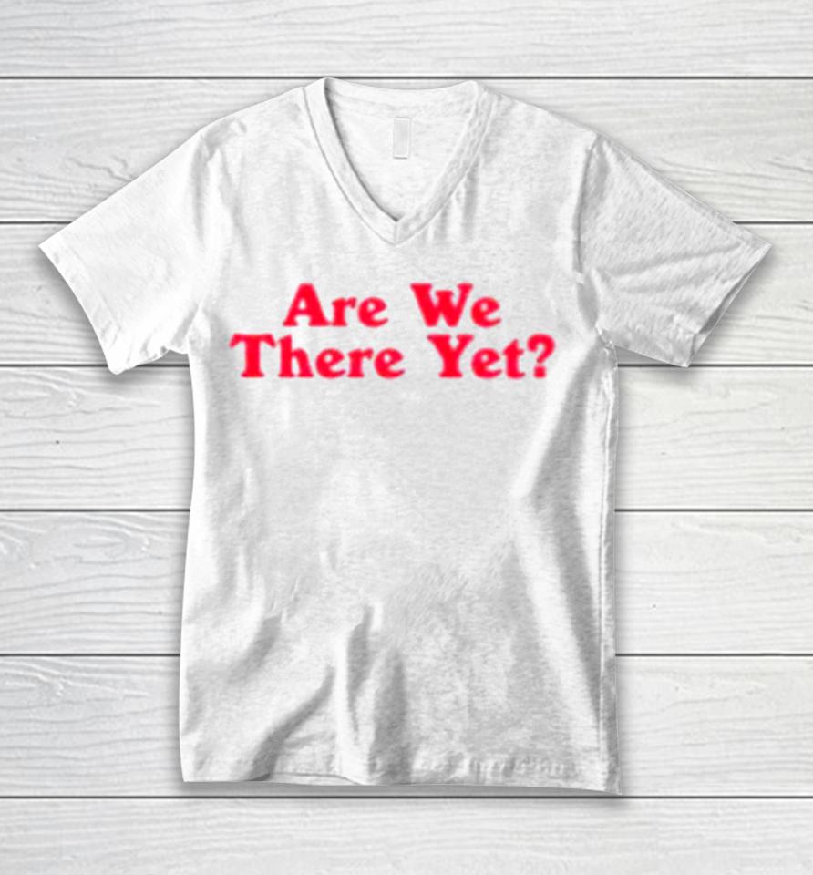 James Marriott Are We There Yet Unisex V-Neck T-Shirt