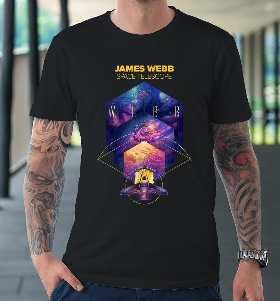 James Webb Space Telescope Nasa Jwst Mission Poster Premium T-Shirt