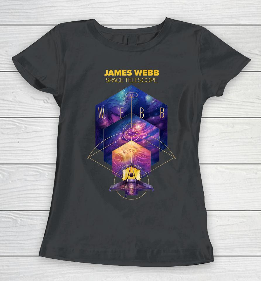 James Webb Space Telescope Nasa Jwst Mission Poster Women T-Shirt