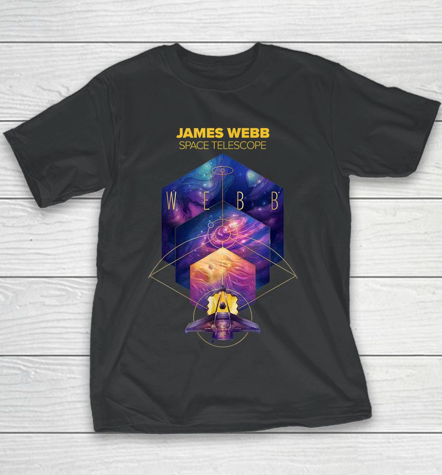 James Webb Space Telescope Nasa Jwst Mission Poster Youth T-Shirt