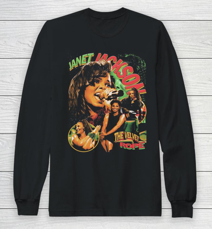 Janet Jackson 2 Long Sleeve T-Shirt