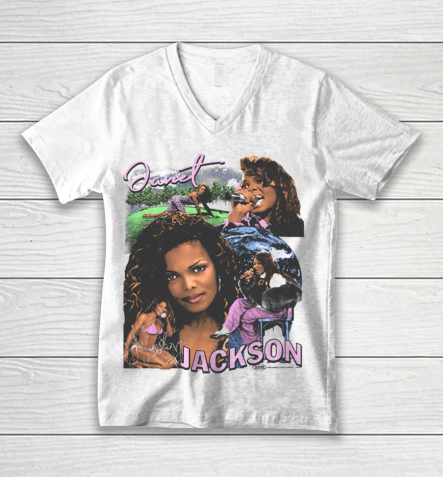 Janet Jackson Unisex V-Neck T-Shirt